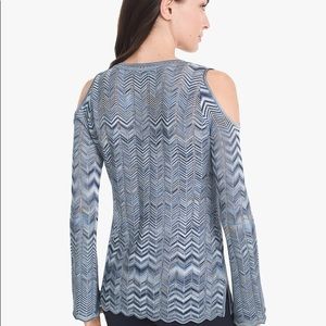 Flash Sale!!! WHBM cold shoulder long sleeve top